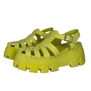 Circus NY Women's Alyson Platform Sandals size 9.5 y2k Retro Chunky Festival
